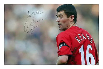 Roy Keane Signed A4 Autograph Photo Print Manchester United • £5.99