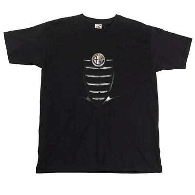 £13.95 • Buy Alfa Romeo T Shirt Alfa Grill Cool Silhouette Alfa T Shirt Motor Racing