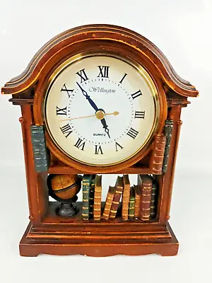 Ornamental Wellington Mantelpiece Clock 7.5  Art Deco • £25