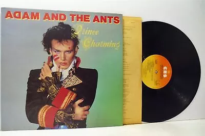 ADAM AND THE ANTS Prince Charming LP VG+/EX- VERH 25 Vinyl & Lyric Inner Uk • £14.11