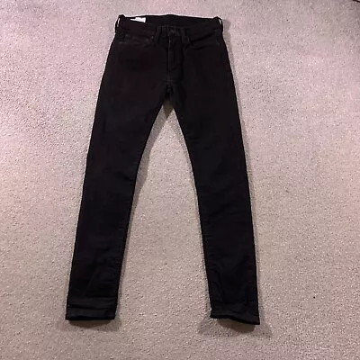 LEVI'S 519 Jeans Mens (31 Inch Waist) (32 Inch Leg) Slim Fit Black Skinny • £17.99