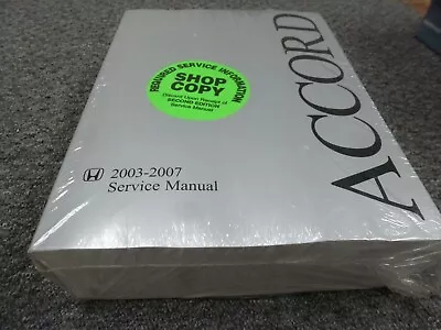 2003-2005 Honda Accord Shop Service Repair Manual DX LX EX IMA 2004 New • $181.30