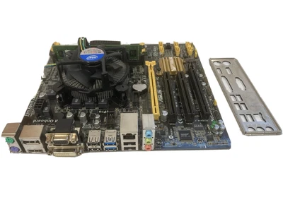 £69.99 • Buy Asus Q87M-E Motherboard  Core I5-4570T 2.9Ghz Turbo 3.6Ghz  ,8GB DDR3  Bundle