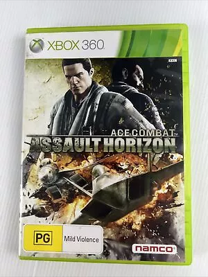 Ace Combat Assault Horizon Xbox 360 Flight Simulation With Manual + Soundtrack • $14.95