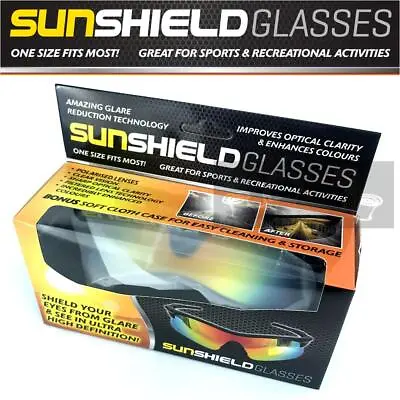 $19.89 • Buy Sun Shield ​tac Glasses Standard Compliant Uv Protection Polarised Au Stock