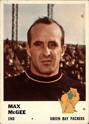 Max McGee 1961 Fleer #93 Packers Ex 72744 • $15.95