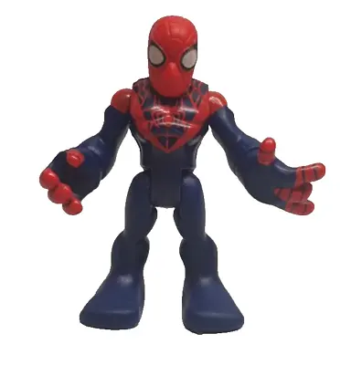 Imaginext Marvel Superhero Squad Funky Blue Suit Spiderman Action Figure (19c) • £4.99