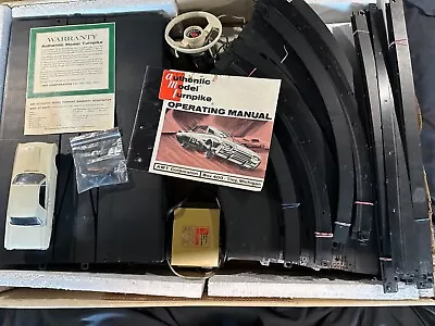 1/24 AMT Turnpike Vintage Slot Car Set. • $200