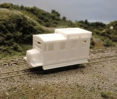 009 One Piece 3d Printed Bodyshell Railbus With Roof Rack  • £24