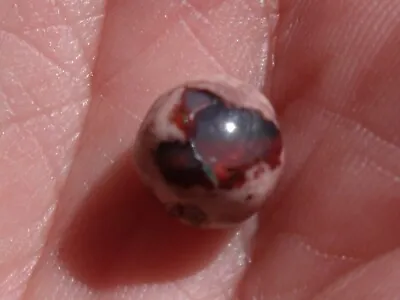 2.41 Ct. Round Cut Mexican Cantera Fire Opal Bead. • $65