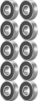 10pcs SR10 2RS Stainless Steel Sealed 5/8  X 1 3/8  X 11/32  Inch Ball Bearings • $105.99