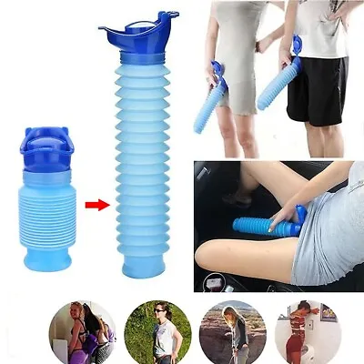 Male & Female Portable Urinal Travel Camping Car Toilet Pee Bottle 750ml Unisex. • £6.99