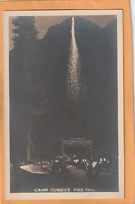 Camp Currys Mariposa County Cal Old Real Photo Postcard • $8