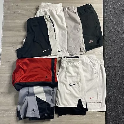 VTG  Nike Air Jordan Shorts Lot Dri Fit Red Tag Grey Tag Reseller Lot Bundle 90s • $40