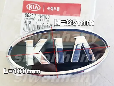 OEM 130 X 65(mm) Rear Tailgate KIA Logo Badge KIA Ceed 2008-2012 #863171H100 • $26.99