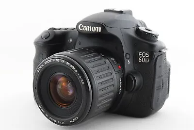 Canon EOS 60D 18.0MP Black EF 35-80mm Lens  READ  W/StrapSD Card [1040] • $604.38