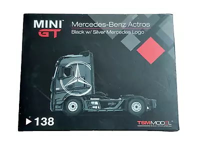 TSM Mini GT 138 Mercedes-Benz Actros Black RHD 1:64 Pre-Owned • $68.50