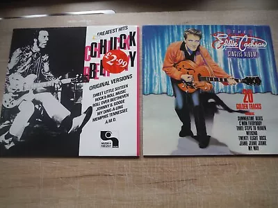 Chuck Berry & Eddie Cochran Vinyl • £7