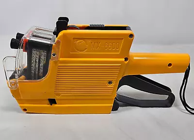 Zhenghongsheng MX-6600 2 Line Label Gun In Yellow • $13.45