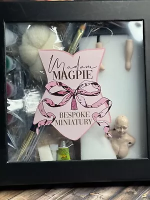 Miniature Dollhouse Doll KIT Original Marcia Backstrom Sculpt Magpie Kit #6 • $299.99