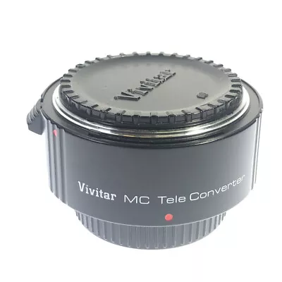 Vivitar 2X MC Teleconverter For Nikon N-AFs Lenses W/ Caps • $26.95