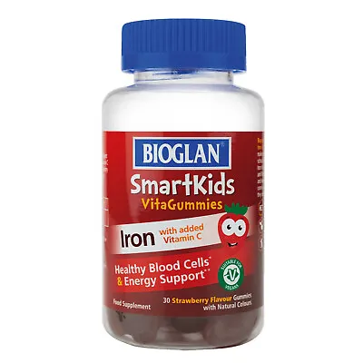 £8.54 • Buy Bioglan Smartkids Iron 30 Gummies
