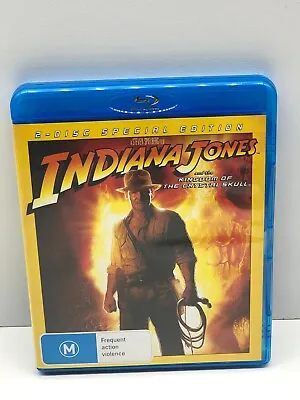 $7.95 • Buy Indiana Jones Kingdom Of The Crystal Skull Special Edition, Blu-ray VGC Region B