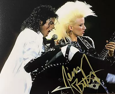 Jennifer Batten HAND SIGNED 8x10 Photo- Autographed - Michael Jackson Guitarist • £34.99