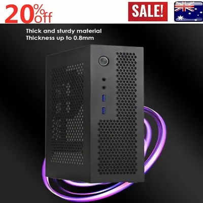 A09 HTPC Computer Case ITX Gaming PC Chassis Desktop Chassis USB3.0 Compute B2H4 • $69.99