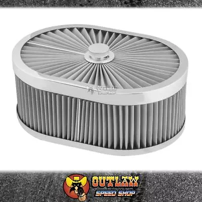 Proflow Air Cleaner Flow Top Stainless Steel 12  X 9  X 5  - Pfeaf-300127s • $164.90