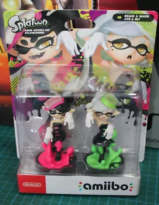$84.90 • Buy Nintendo Amiibo Splatoon Squid Sisters Callie Marie 2 Pack New