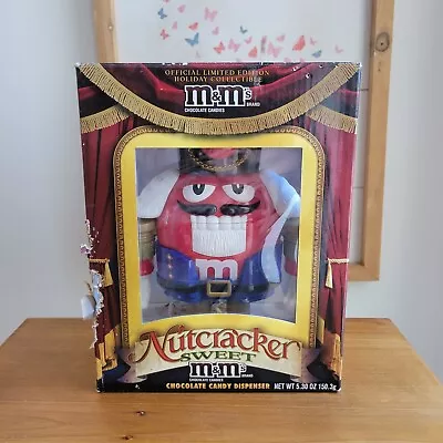 £27.67 • Buy M&M's Chocolate Nutcracker Sweet Candy Dispenser 9  RED Holiday Limited Edition