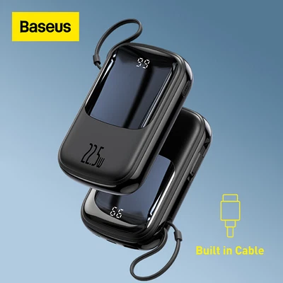 $45.99 • Buy Baseus Portable 10000mAh Power Bank 22.5W Mini USB Battery Charger For IPhone 14