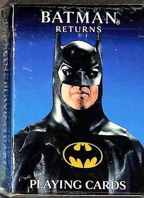 Batman Returns Vintage 1992 Sealed Deck Of Playing Cards Batman Robin Joker • $9.99