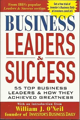 Business Leaders And Success : 55 Top Business Leaders  • $4.99