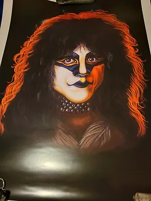 Vintage KISS Eric Carr Solo Custom Poster Mint • $39.99