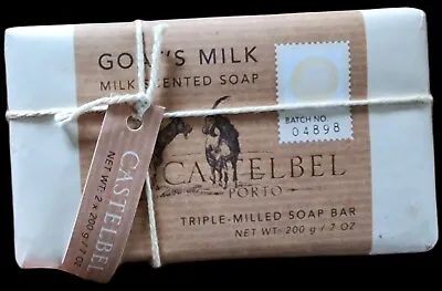2 Pack Castelbel Goat’s Milk Scented Soap Bars 7oz Each Triple Milled Portugal • $12.99