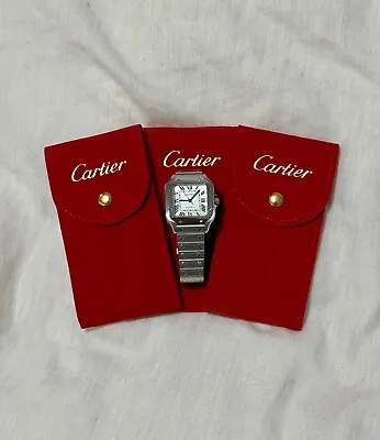 Cartier Watch Pouch Travel Case + Insert OEM FAST US SHIPPING • $171.30