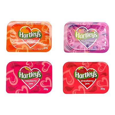 £4.75 • Buy Hartleys Assorted Fruit Jam Selection - Individual 20g Portions - FREE P&P
