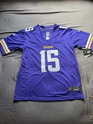 Joshua Dobbs Men’s Minnesota Vikings Purple Game Jersey Size Medium • $34.99