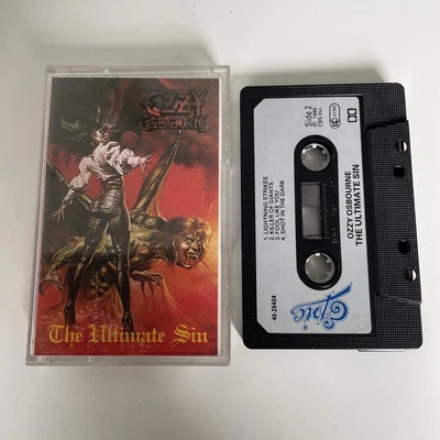 £5.49 • Buy Ultimate Sin - Ozzy Ozbourne, 1986 Cassette Tape - Paper Labels Excellent Cond