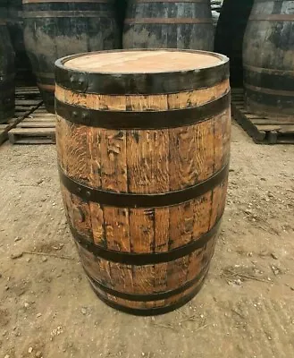 Old Restored Rustic Whiskey Barrel /home Bar/ Home Decor/ Man Cave/ Jack Daniels • £229.99