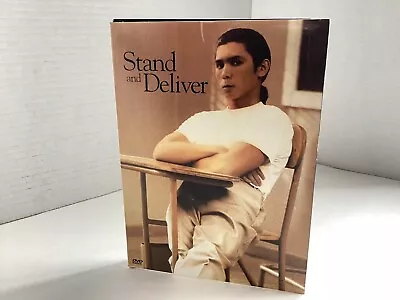 Stand And Deliver (DVD 1988)Snap Case-Biography/Drama-Edward James Olmos • $5.99