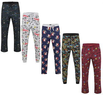 Mens Character Pyjama Bottoms Ex Uk Store Rrp £20 S M L Xl Lounge Pj Pants Bnwt • £7.99