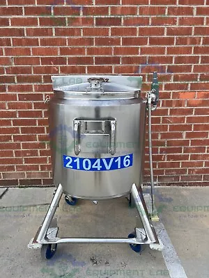 DCI 200 Liter Stainless Steel Jacketed Reactor Mixing Tank • $6000