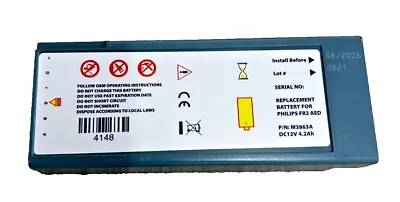 Philips FR2 Replacement Battery EXP 062026 • $169
