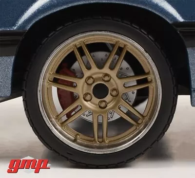 GMP-19006 1:18 GMP 7 Spoke Custom Wheel And Tire Pack • $14.99