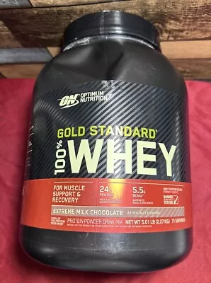 Optimum Nutrition Gold Standard 100% Whey Protein Extreme Milk Chocolate 5Lbs • $67.99