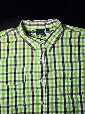 Mens Large Vurt Short Sleeve Button Down Shirt • $6.99