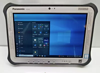 PANASONIC TOUGHPAD   FZ-G1 MK4 I5-6300U 256GB SSD 8GB  WEBCAM  TOUCH  STYL • $285